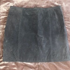BlankNYC Suede skirt